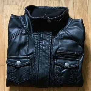Ci sono by cavalini leather jacket
